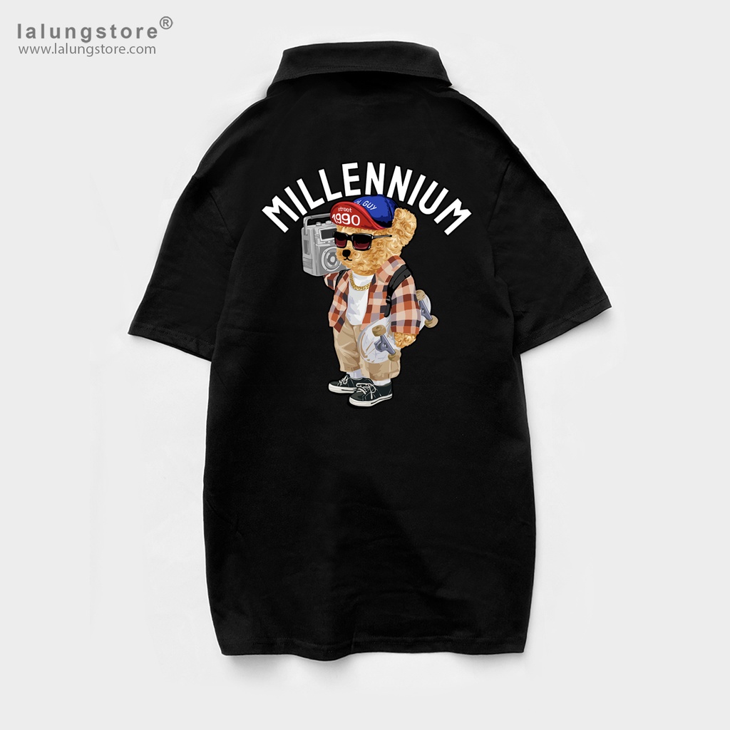 Áo Polo, áo phông Unisex Hoạ Tiết Millenium [1700]
