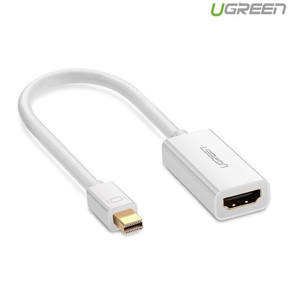 Cáp chuyển Mini Displayport to Hdmi - Cáp Thunderbolt to HDMI Ugreen 10460 - Hàng chính hãng