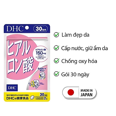 Viên Uống Cấp Nước DHC Hyaluronic Acid Nhật Bản