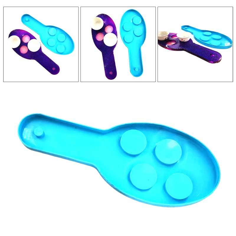 Khuôn silicone làm giá đỡ ly rượu vang DIY