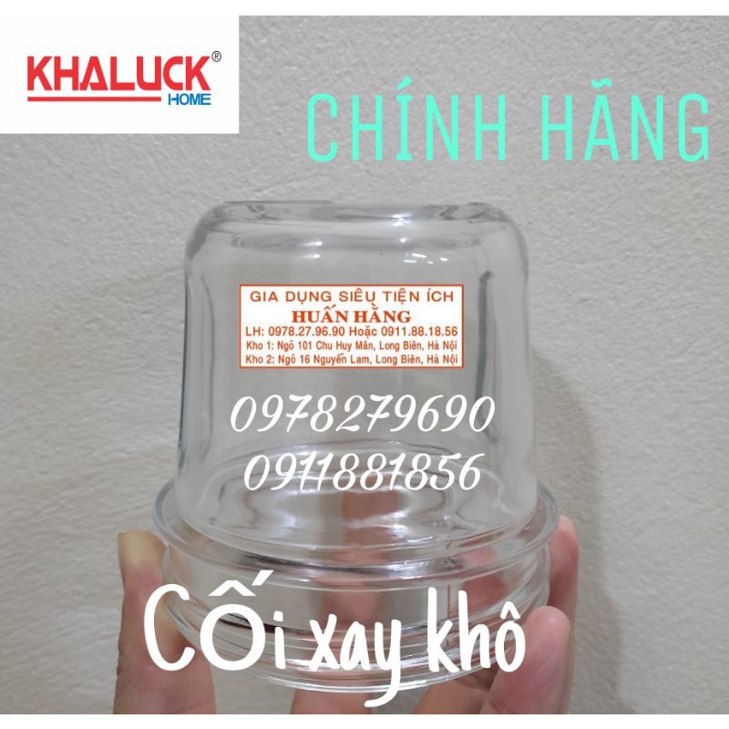 LINH KIỆN MÁY XAY KHALUCK.HOME - Ly, Cối thủy tinh cho máy xay Sinh tố Khaluck.Home KL333 KL3050 KL332 KL303 KL360...