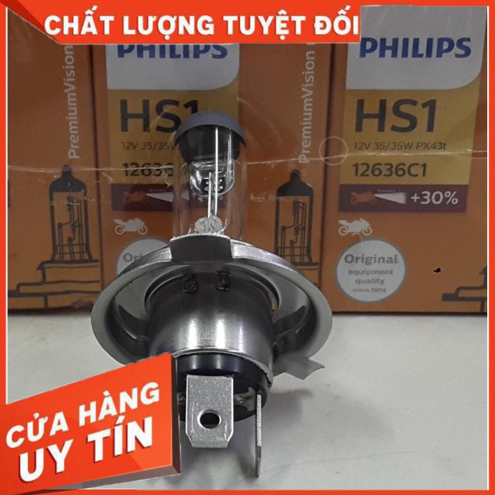 [ GIÁ ƯU ĐÃI ] Bóng đèn xe máy tăng sáng 30% chân HS1/ H4 12V 35/35W.