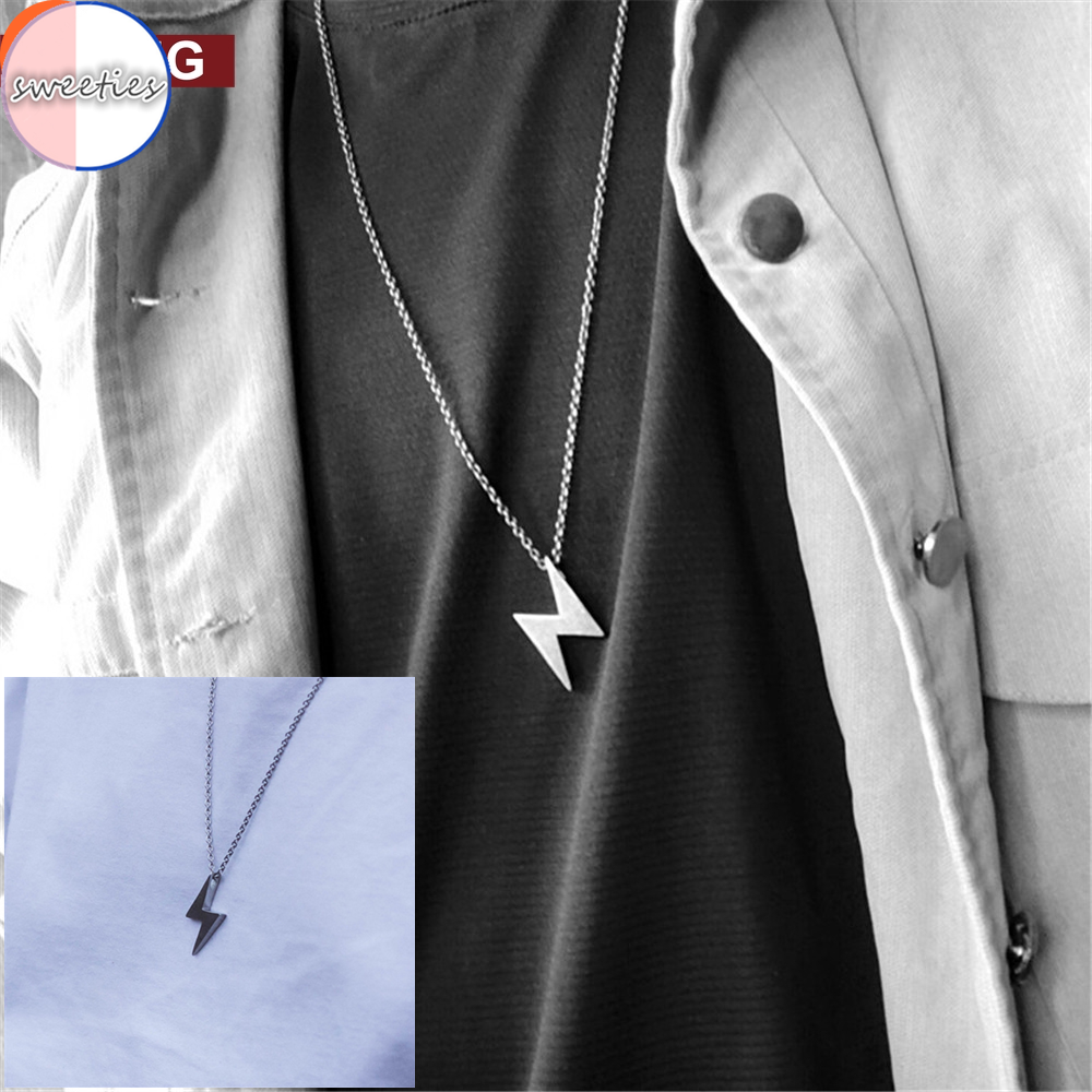 Dây chuyền mặt hình sấm sét cá tính độc đáo