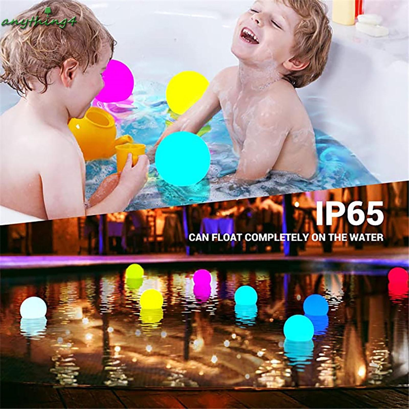 Đèn Led Chống Nước Đổi Màu Nổi Trên Mặt Nước