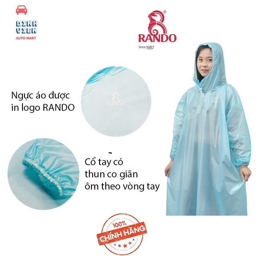 [ Đẹp Trong  Mưa ] Rando Easy Trum “Trùm cực nhanh, bảo vệ toàn diện” APPC-10 giúp che chở cho người thân yêu của bạn