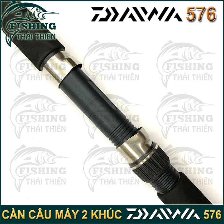 Cần Câu Cá Daiwa 576 Cần 2 Khúc Máy Đứng 2m1, 2m4, 2m7, 3m0, 3m2 Chất Liệu Carbon