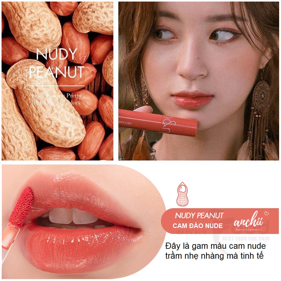 Son Tint Bóng Romand Juicy Lasting Tint