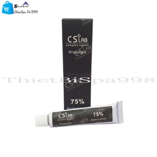Kem CsLab Đen 75% Cao Cấp Chính Hãng Hàn Quốc Hỗ Trợ Phun Xăm Hình Thẩm Mỹ Môi Mày Mí Tuýp 10g Te Cs