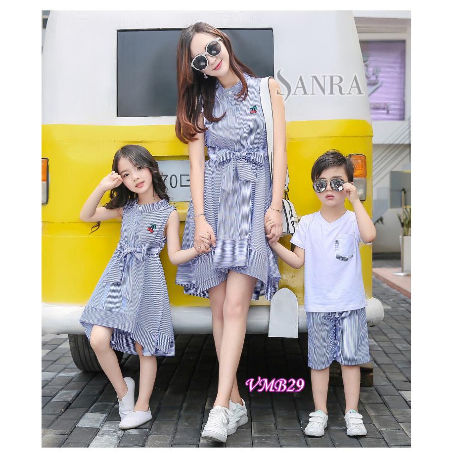 Set đồ bộ bé trai siêu xinh (Màu xanh) Sahulu