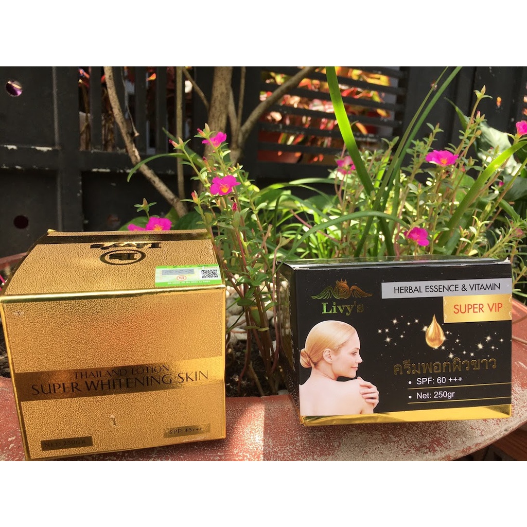 Kem body trắng da Levy's  vàng Thái Lan 250 gram