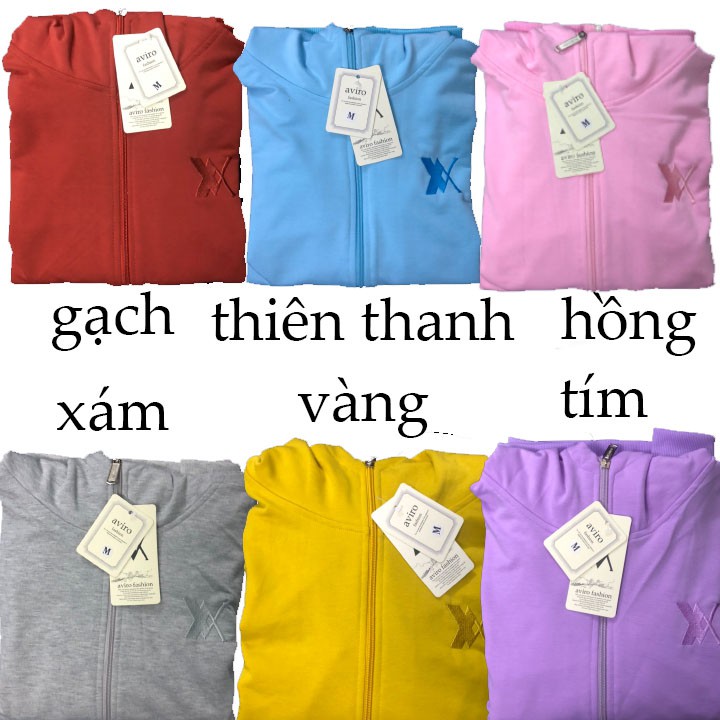 Áo Khoác Nữ Chống Nắng Cổ Cao Giá Re Logo Thiêu Aviro