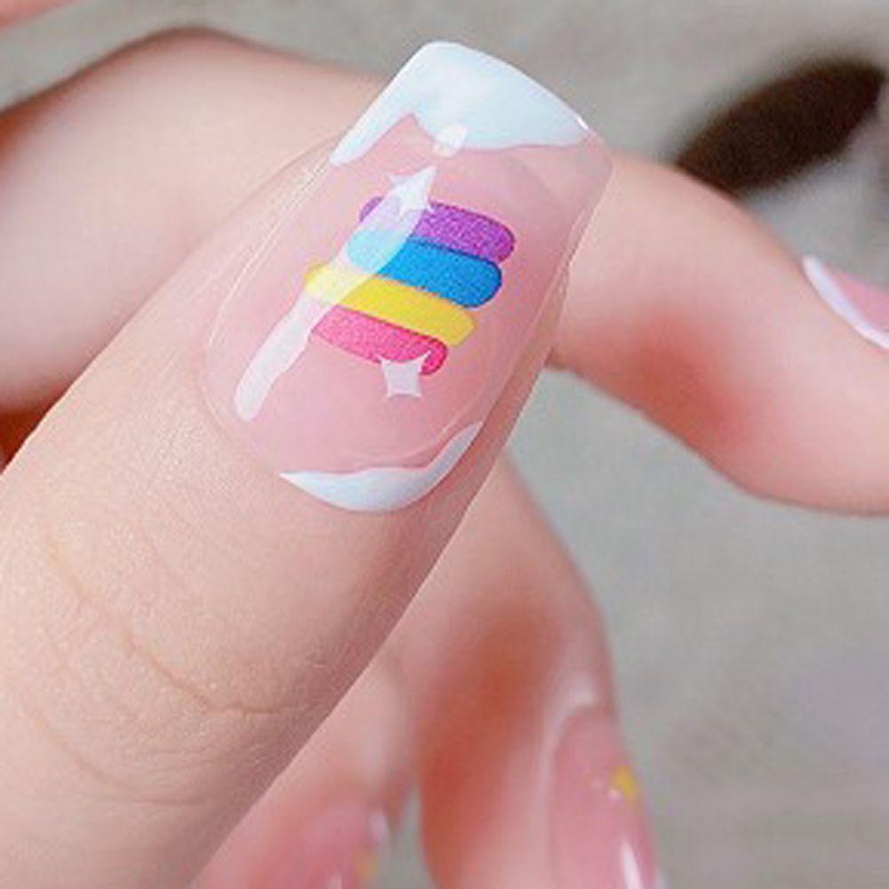 Miếng Dán Trang Trí Móng Tay Hình Đám Mây 3D DIY