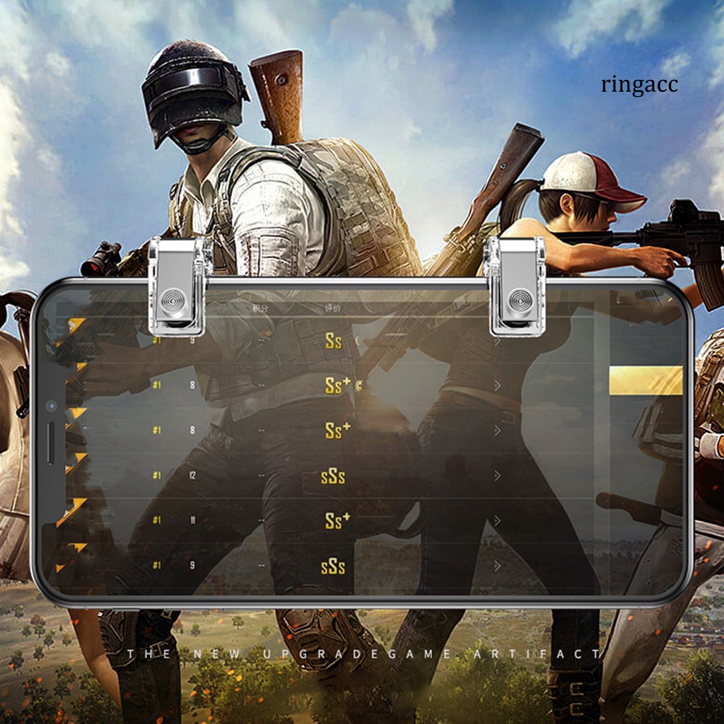 1 Cặp Nút Bấm Điều Khiển Chơi Game Bắn Súng Bằng Kim Loại Cho R11