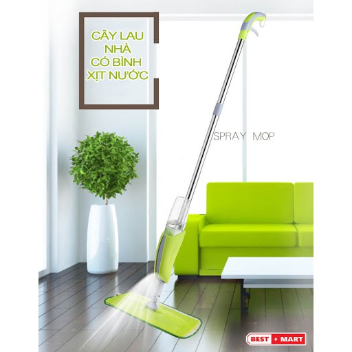 Cây lau nhà có bình xịt nước Healthy Spray Mop