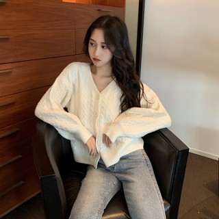 Áo khoác len cardigan thời trang nữ