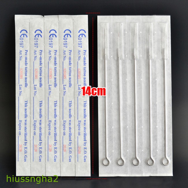 Bộ 5/50 kim xăm hình chuyên nghiệp loại 1/3/5/7/9RL tùy chọn