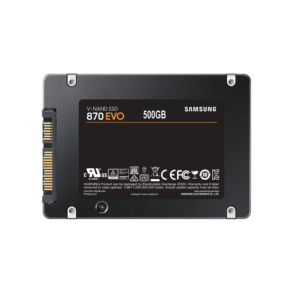 ✳∏✺Ổ cứng SSD Samsung 860 EVO, 870 EVO 500GB 2.5-Inch SATA III - BH 5 Năm 1 Đổi | WebRaoVat - webraovat.net.vn