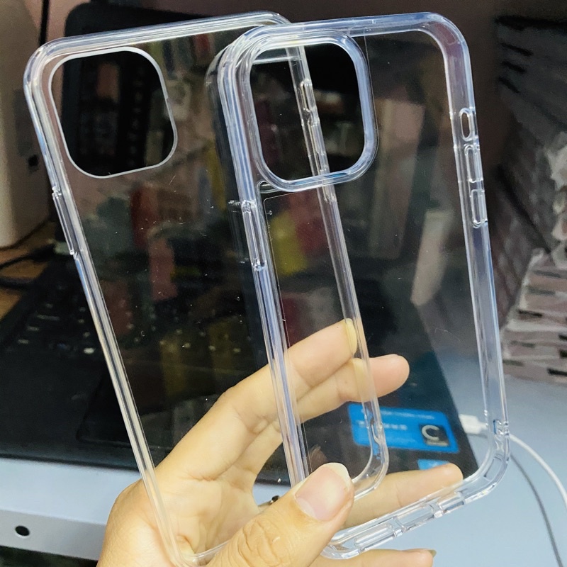 Ốp lưng trong suốt không ố vàng lưng cứng viền dẻo sêu đẹp chính hãng likgus