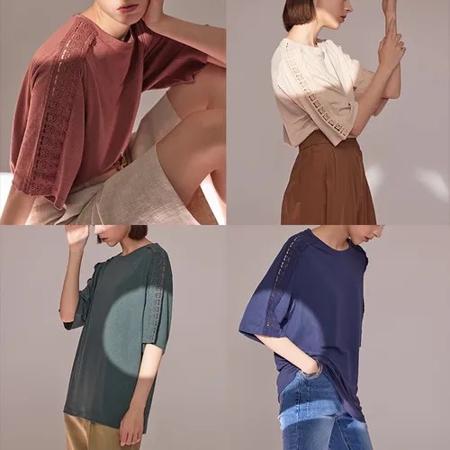 Hàng xuất xịn - Áo thun linen nhiều màu dáng rộng xuất Hàn vnxk