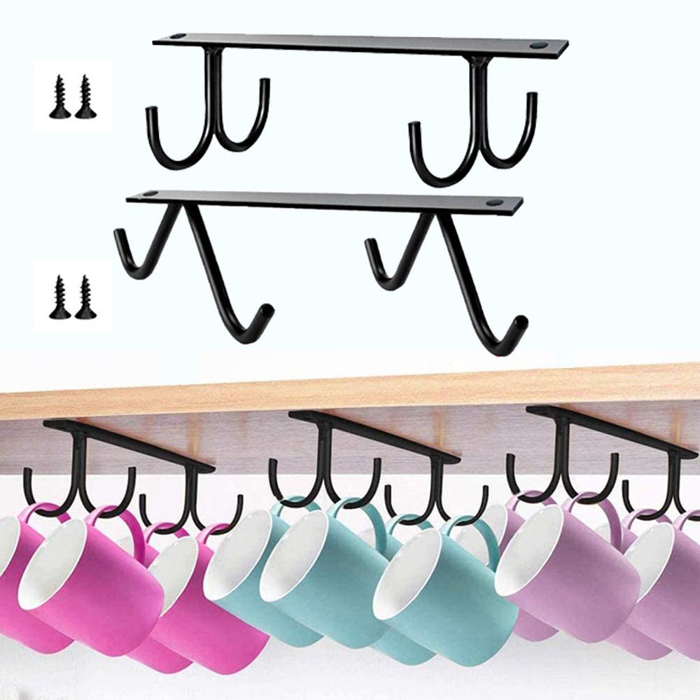 Giá Đỡ Cốc Nước Gắn Tủ Bếp Tiện Dụng