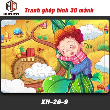 Tranh Ghép Hình 30 Mảnh Ghép - Truyện Cổ Tích - Ngộ Nghĩnh (XH-26)