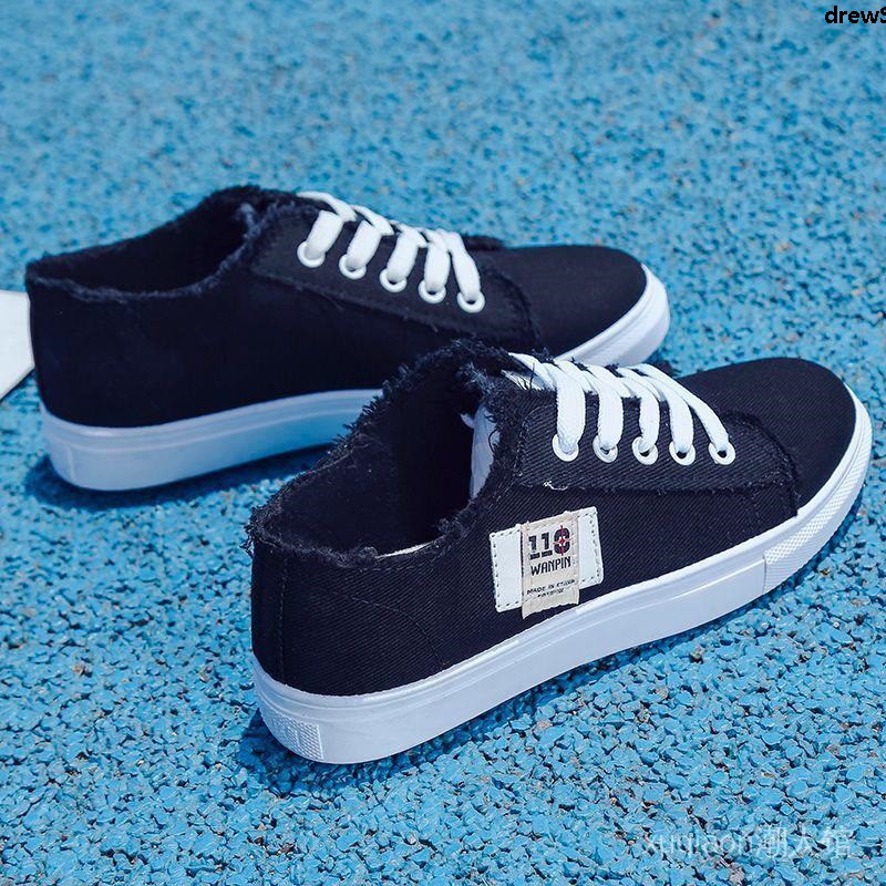 Giày Lười Vải Canvas Không Gót Thời Trang Mùa Xuân Cho Nữ | BigBuy360 - bigbuy360.vn