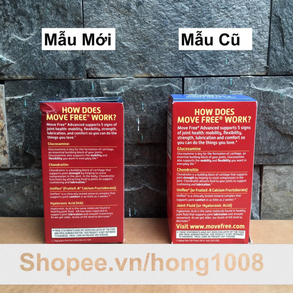 BGF Viên Uống Bổ Khớp Move Free Joint Health 200 viên 21 AO11