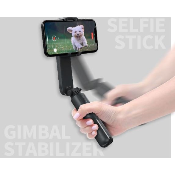 [Hàng mới vê]Gậy tự sướng Chống Rung Gimbal Vlog L09, Tay Cầm Chống Rung, Bộ Ổn Định Điện Thoại Di Đ