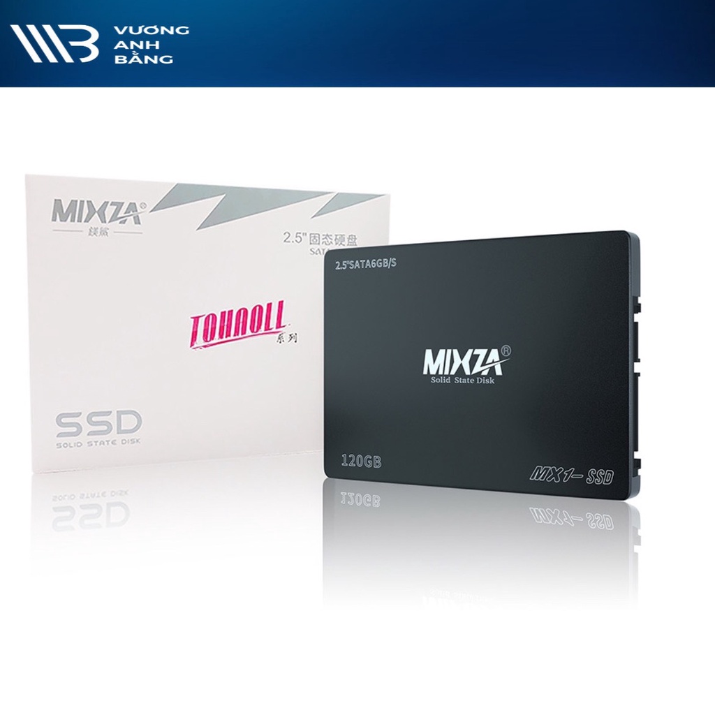 Ổ Cứng SSD 120GB MIXZA 2.5 SATA3 - Hàng chính hãng BH 36 tháng