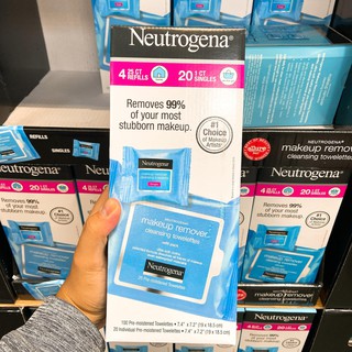 Khăn ướt tẩy trang Neutrogena MakeUp Remover, Mỹ