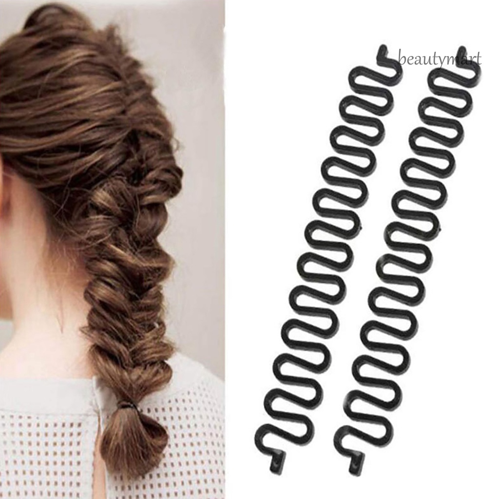 [Hàng mới về] Thanh tết tóc bằng nhựa chuyên dụng cho trang điểm