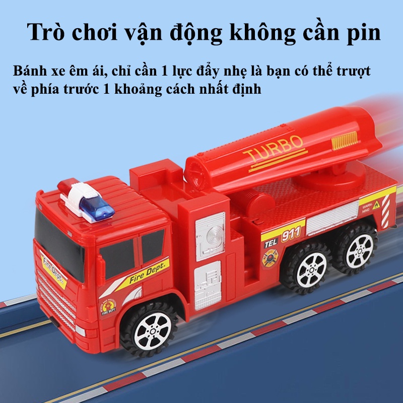 Mô hình xe đồ chơi xe cứu hỏa loại TO cho bé chất liệu nhựa an toàn, đẹp, bền, ô tô đồ chơi cho bé