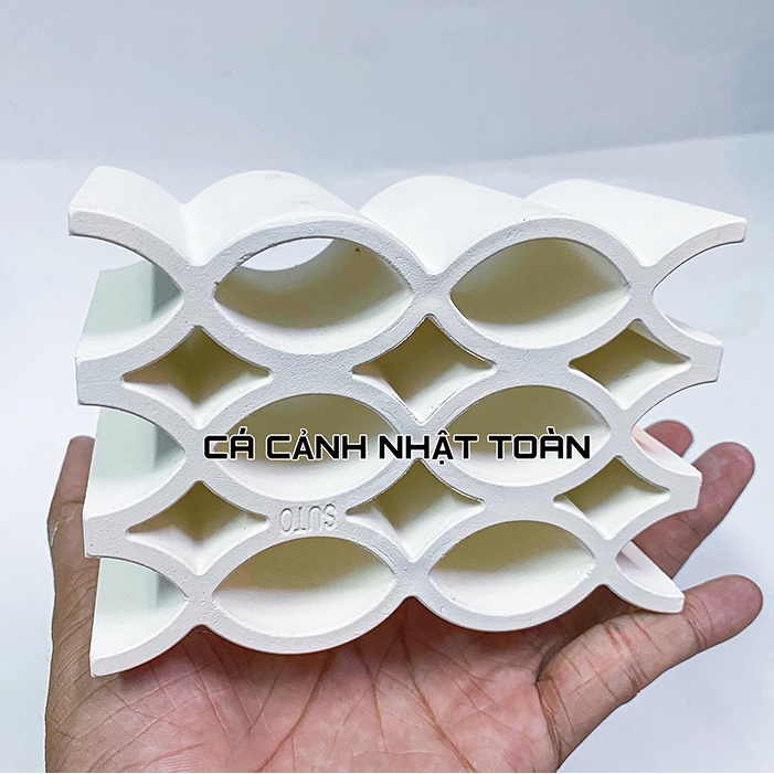 ĐỒ CHƠI GỐM SỨ CHO CÁ, TÔM, TÉP CẢNH ST666 8x13x9CM