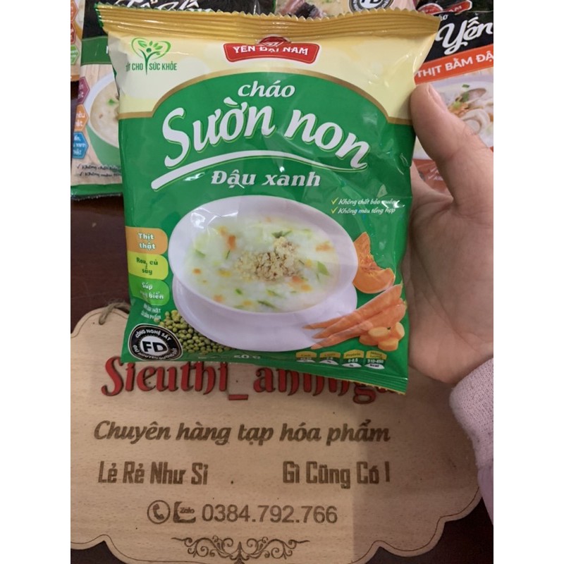 Cháo Tổ Yến Gói 50g Đủ Vị Đại Nam