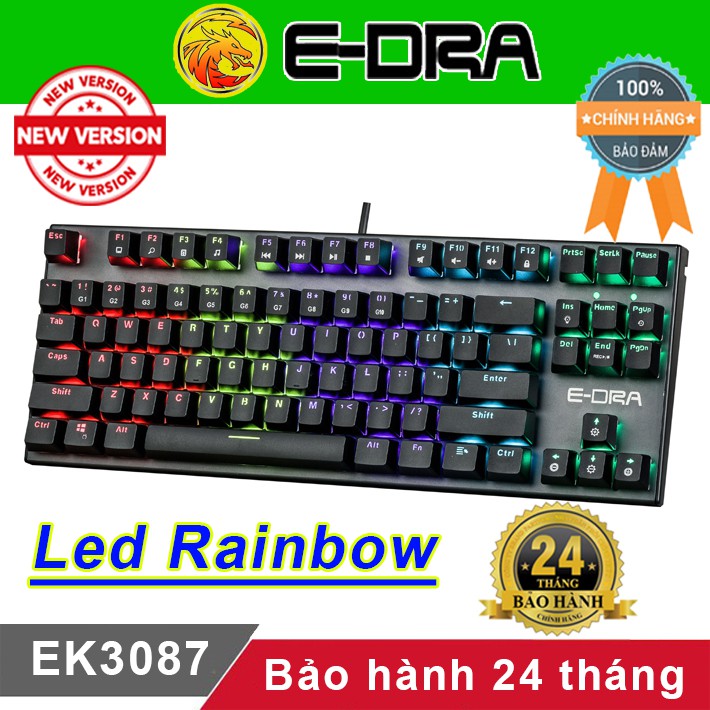 Bàn phím cơ Edra EK3087 Fuhlen G37S [Bảo hành 24 tháng] - Bàn phím gaming E-Dra EK3087 Fuhlen G37S cao cấp