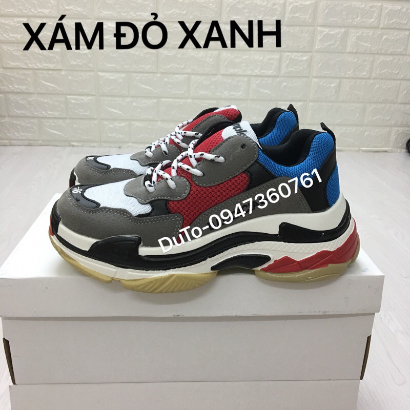 [SALE SỐC-SẴN HÀNG-FULLBOX] Giày triple s vàng xanh size 36->44 | BigBuy360 - bigbuy360.vn