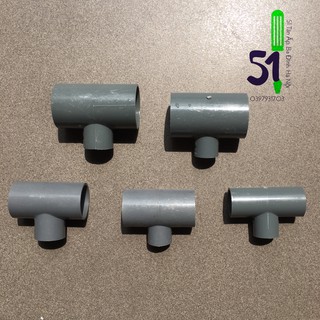 Ba chạc | Tê thu 42-34, 42-27, 42-21, 34-27, 34-21, 27-21 ống nhựa PVC Tiền Phong