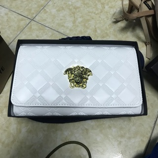 Ví Versace trắng