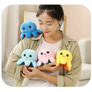 [ SIÊU CUTE ] - BẠCH TUỘC CẢM XÚC 2 MẶT LÔNG MỊN CAO CẤP