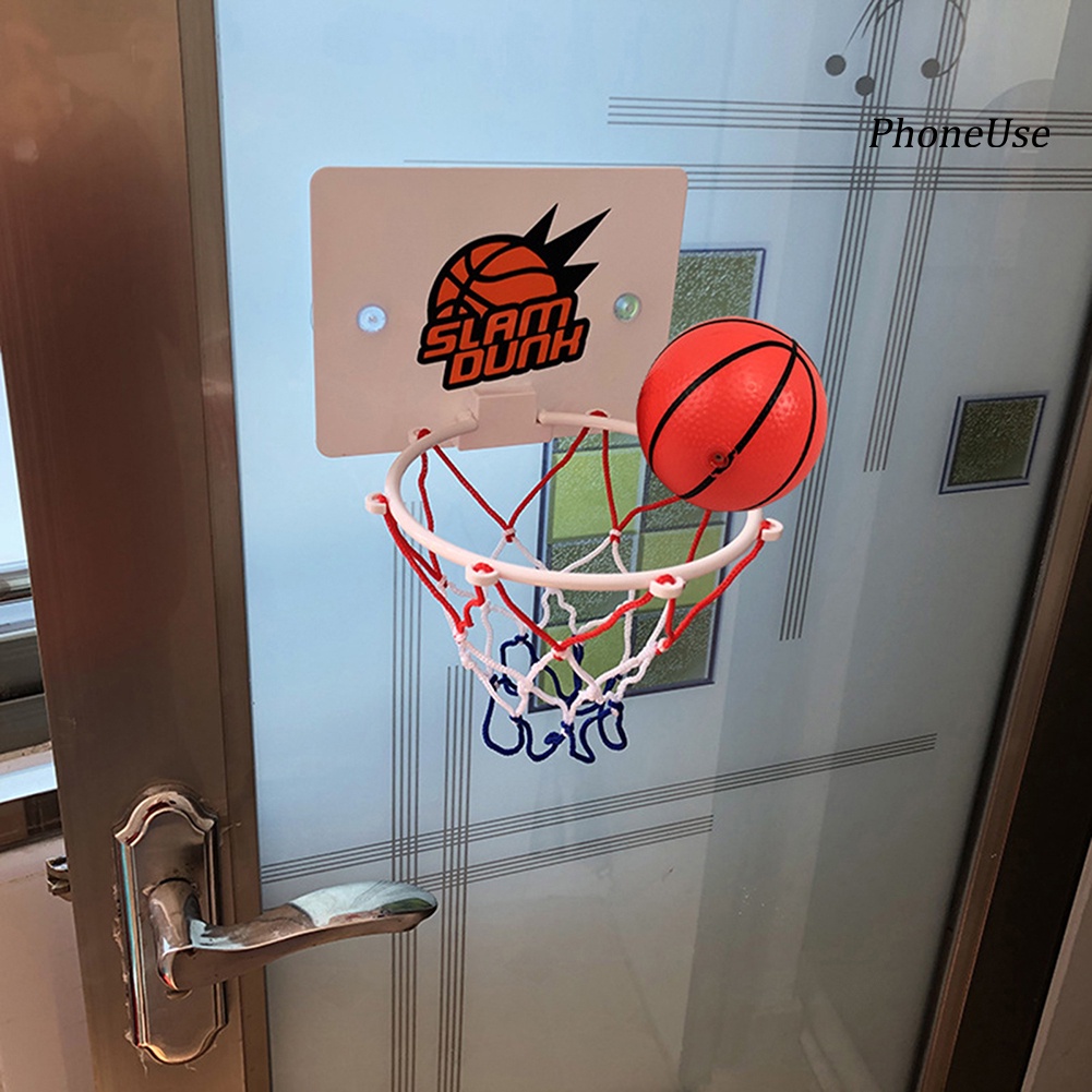 Bộ đồ chơi bóng rổ mini bằng nhựa PU dành cho trẻ em và người lớn