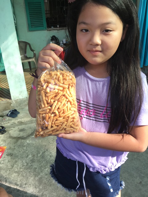 Sâu dâu đồ ăn vặt