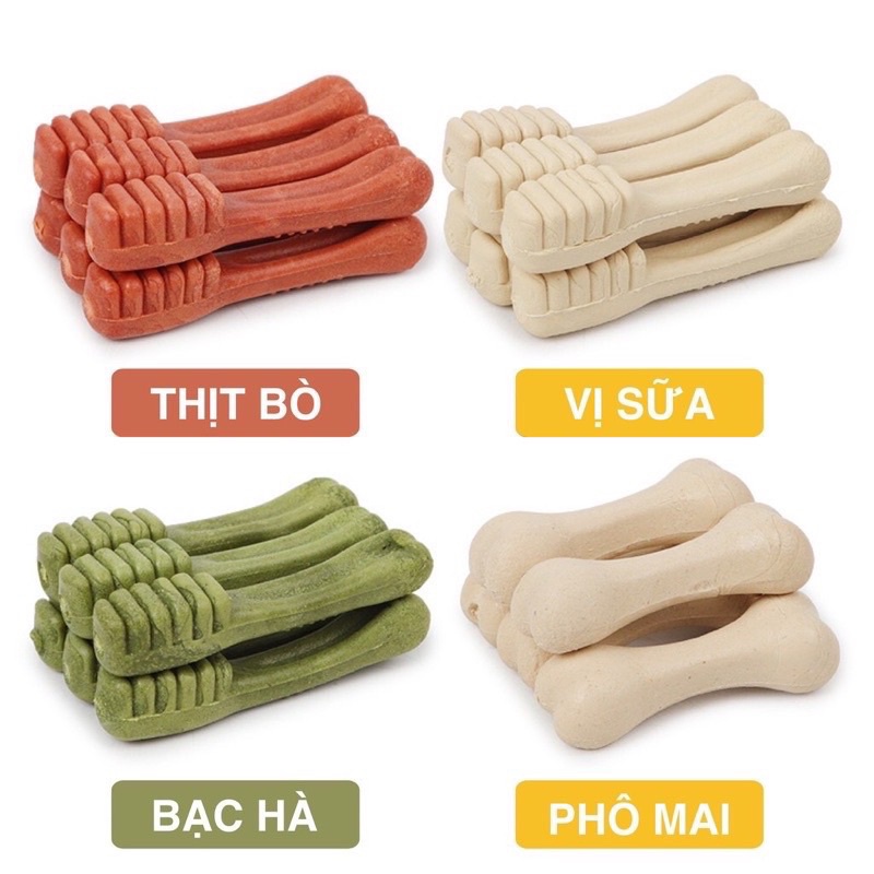 Xương gặm Orgo sạch răng , thơm miệng bổ sung Canxi cho chó
