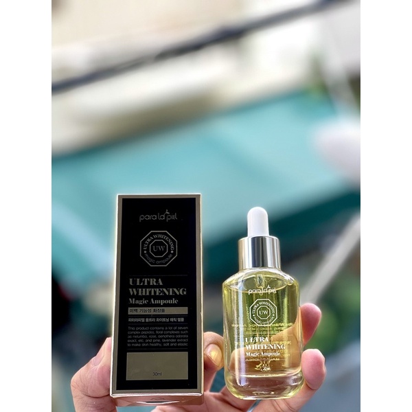 Tinh Chất Trắng Da Mờ Thâm Nám Paralapiel Ultra Whitening Magic Ampoule 30ml