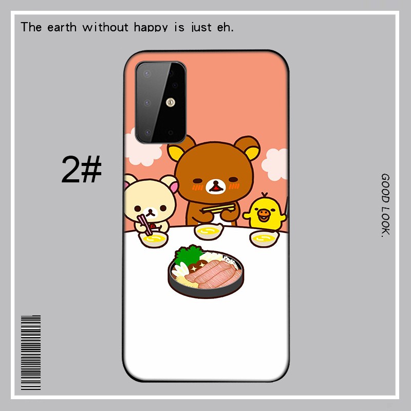 Samsung Galaxy A9 A8 A7 A6 Plus A8+ A6+ 2018 A5 A3 2016 2017 Casing phone Soft Case QL45 Rilakkuma Bears