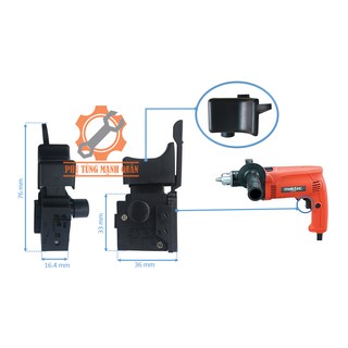 Công tắc máy khoan Maktec đầu 13mm