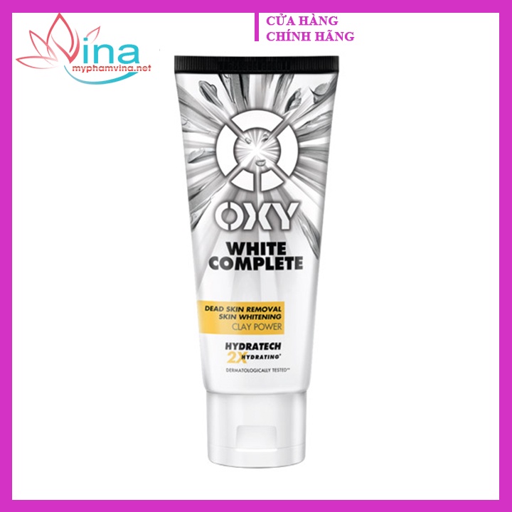 Sữa rửa mặt Oxy White Complete 100g mẫu mới