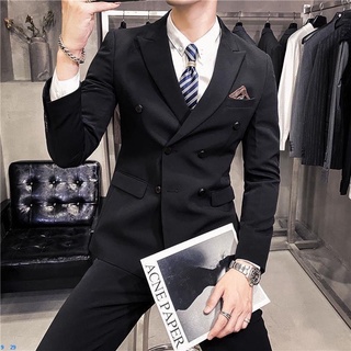 Bộ vest 6 đen, suit cao cấp vải xịn, form chuẩn xịn đẹp,quần có đai thiết kế chỉnh vòng bụng rộng chật linh hoạt