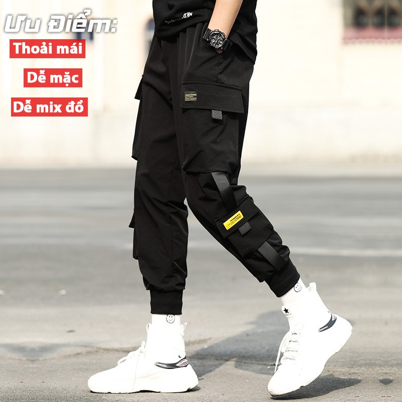 Quần thể thao nam 💥FREESHIP💥 Quần jogger kaki nam đẹp mã MK dài trơn túi hộp kiểu bó ống mùa hè Phong Cách Hàn Quốc | BigBuy360 - bigbuy360.vn