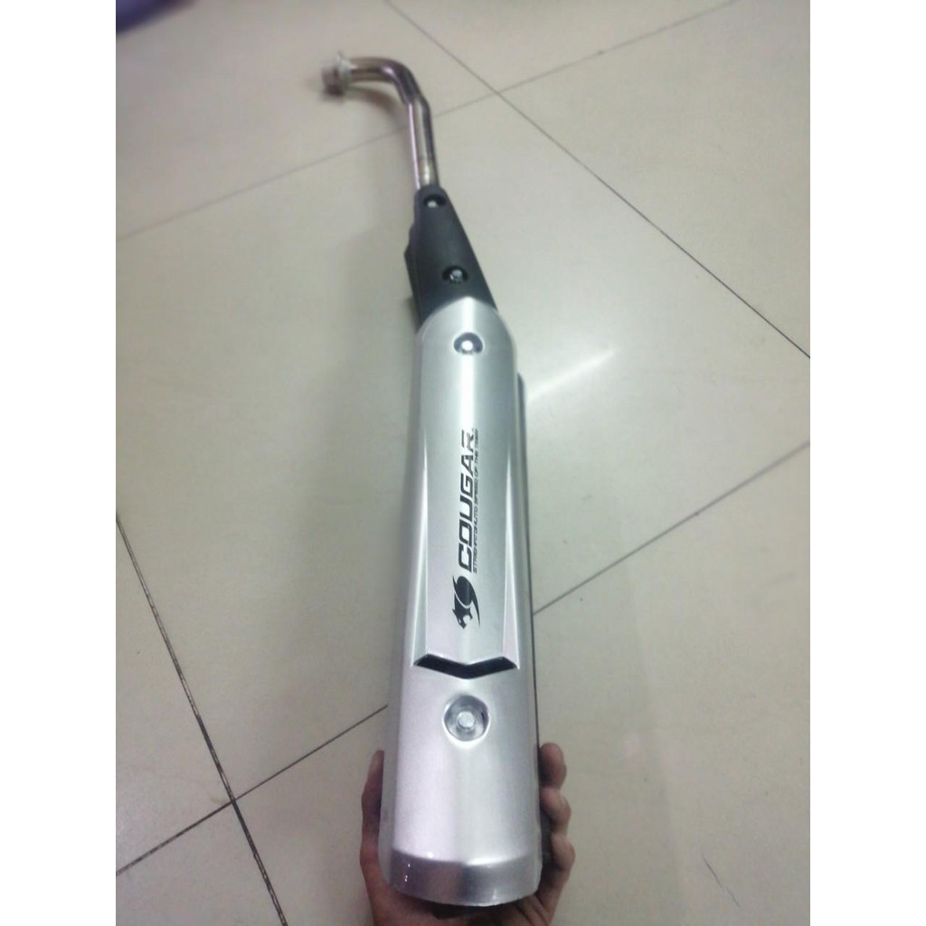 Pô xe máy: pô sirius rc âm thanh êm, nổ ấm thiết kế kiểu exciter 135