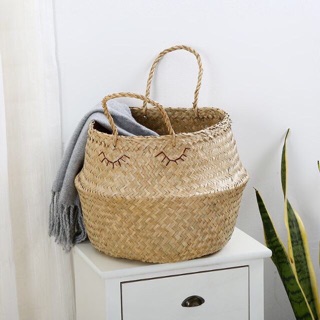 Sọt cói trồng cây đựng đồ